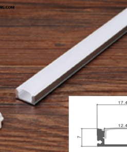 Thanh nhôm lắp nổi 1707 TN509 / Thanh nhôm định hình lắp nổi