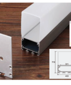 Thanh nhôm lắp nổi/ thả  PN4070N