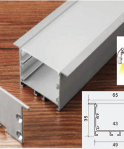 Thanh nhôm lắp nổi/ thả  PN5035A